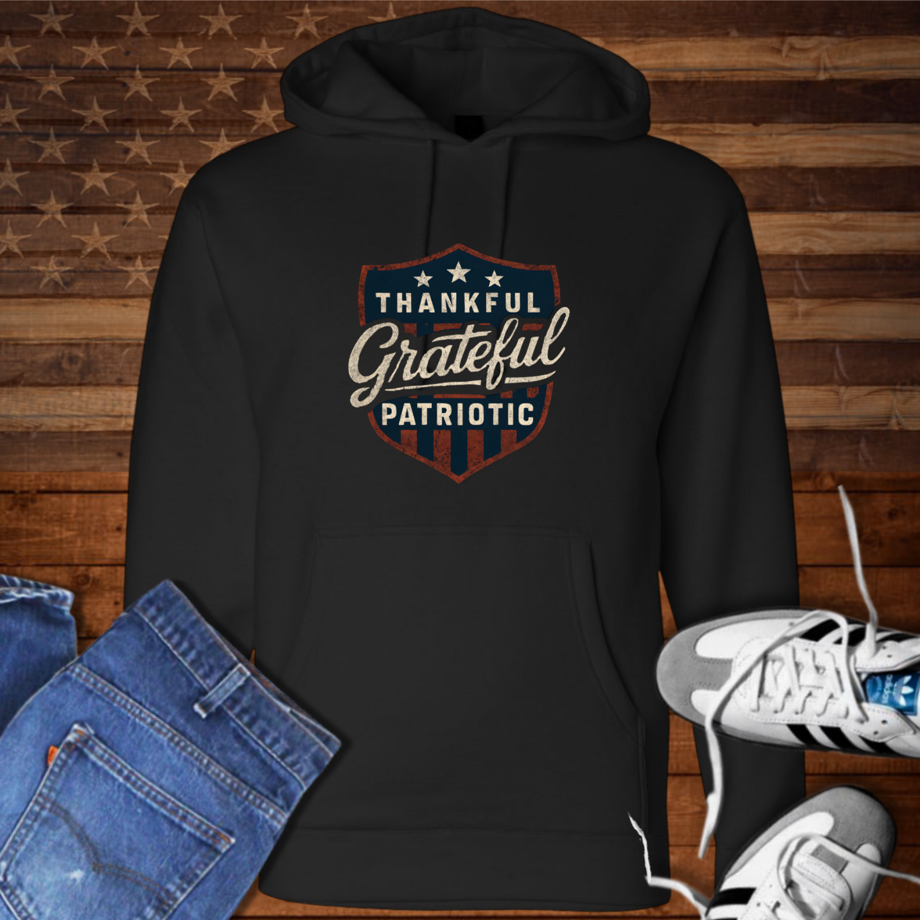 Thankful Grateful Patriotic (H)
