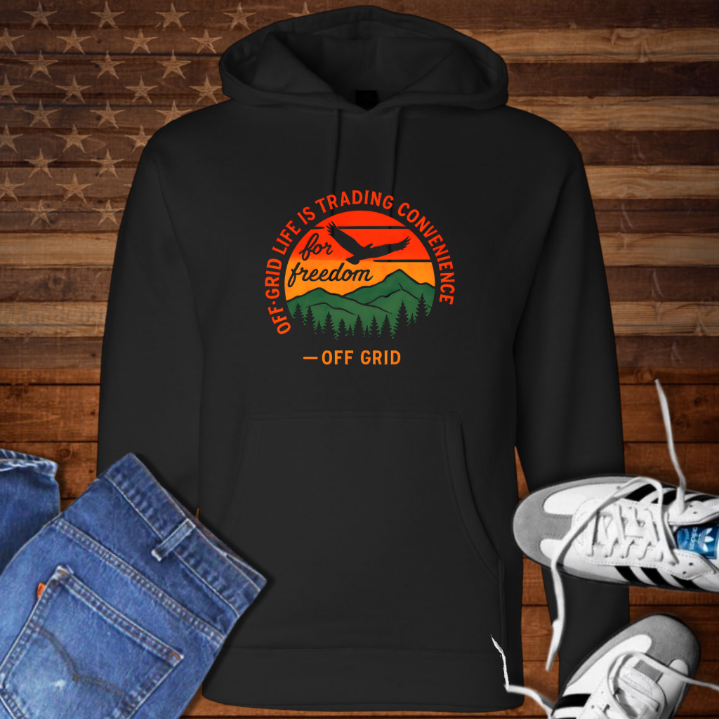 O-G "Life Is Trading Convenience For Freedom" (H)