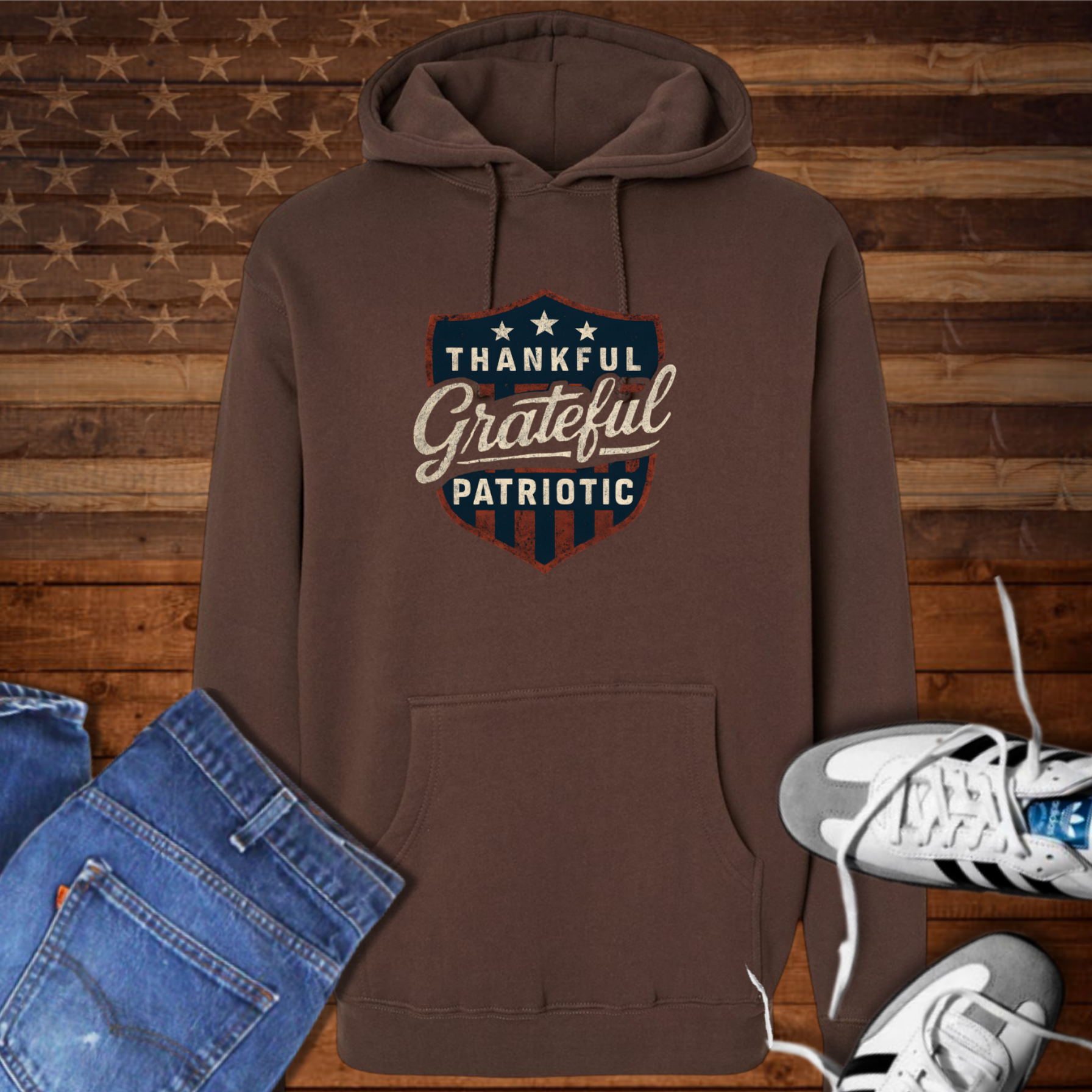 Thankful Grateful Patriotic (H)