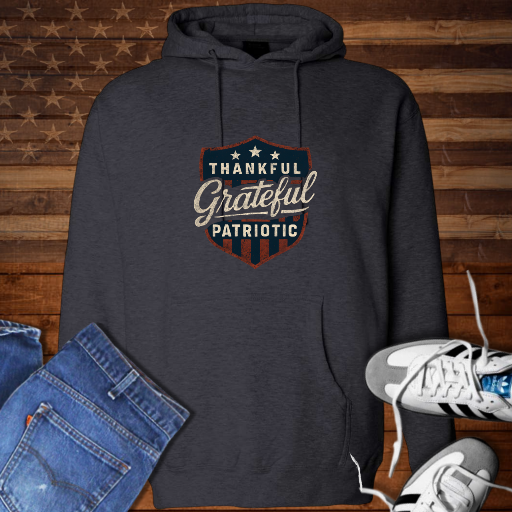 Thankful Grateful Patriotic (H)
