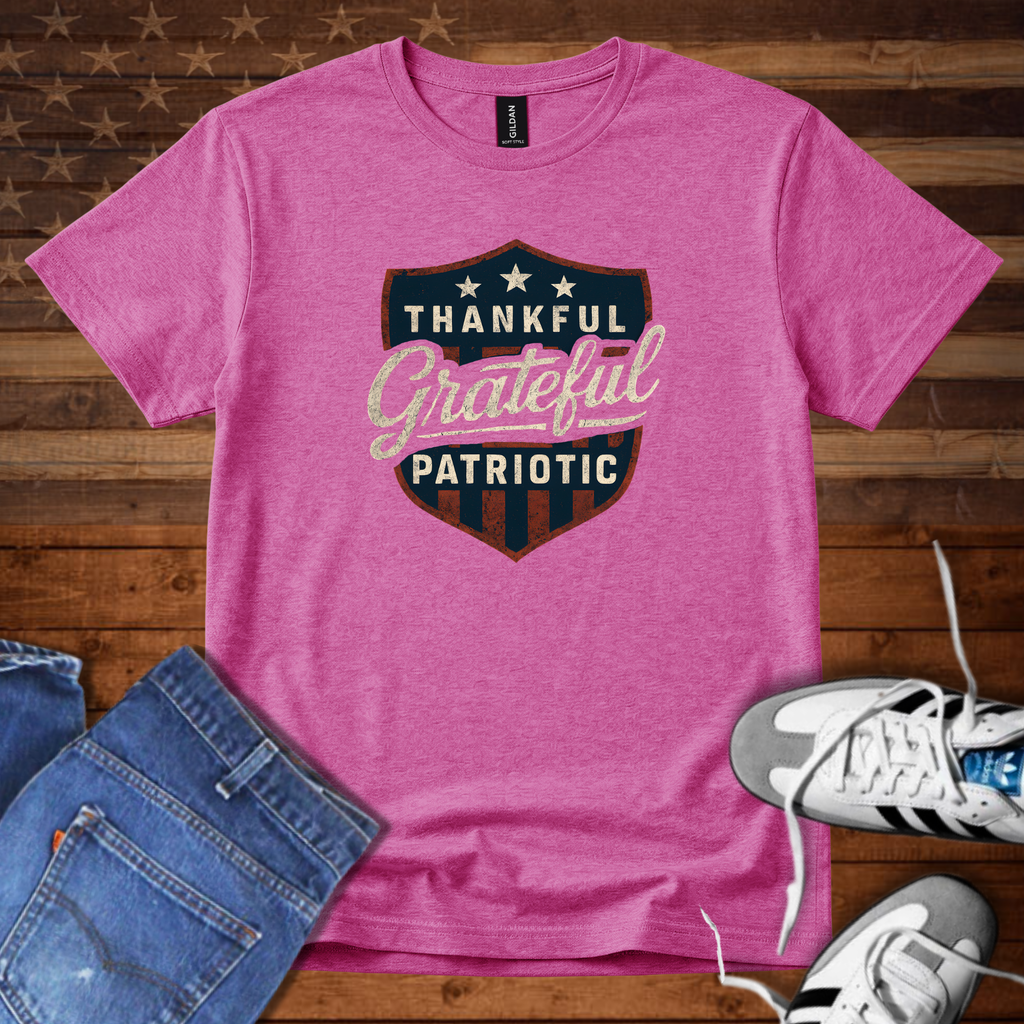 Thankful Grateful Patriotic