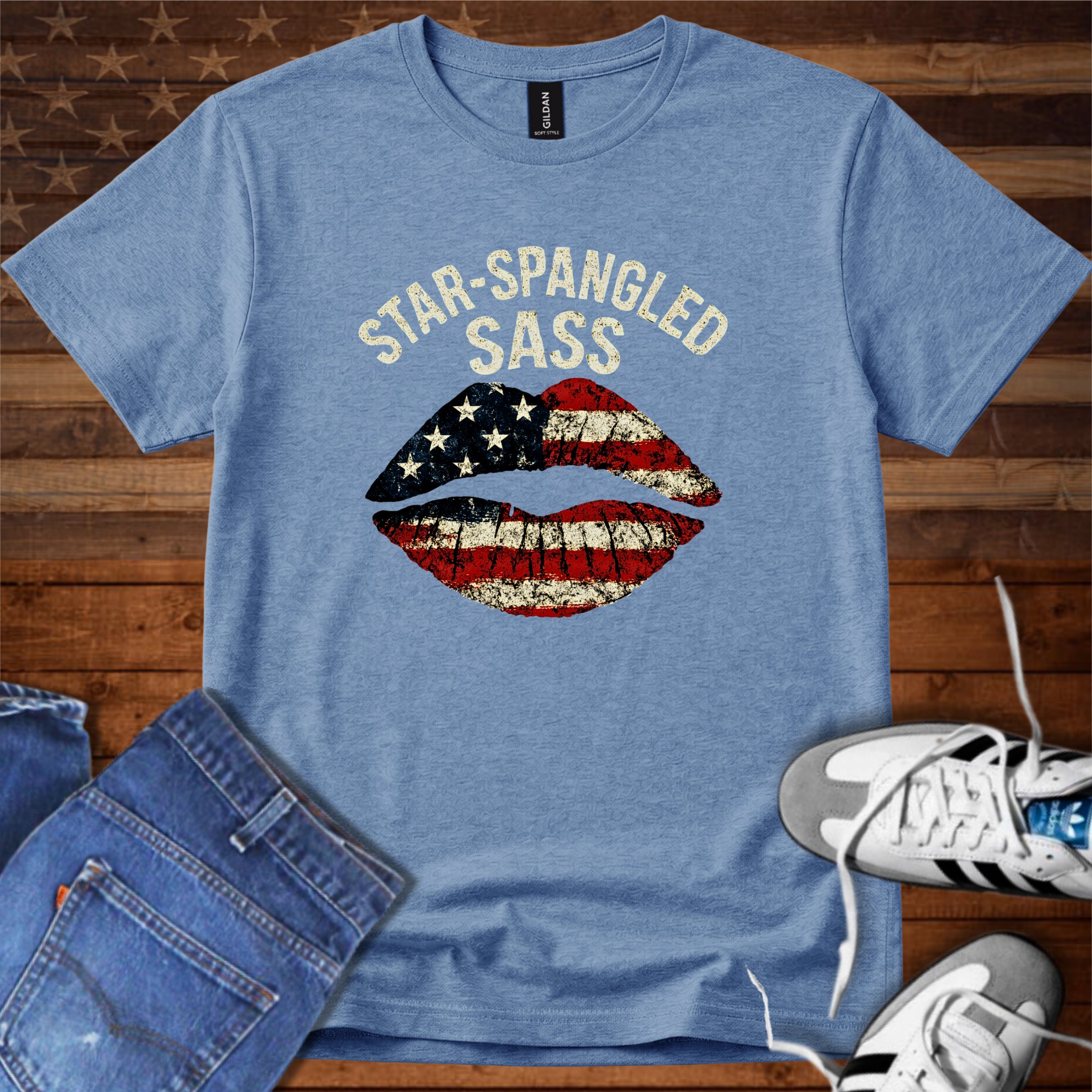 Star-Spangled Sass Kiss