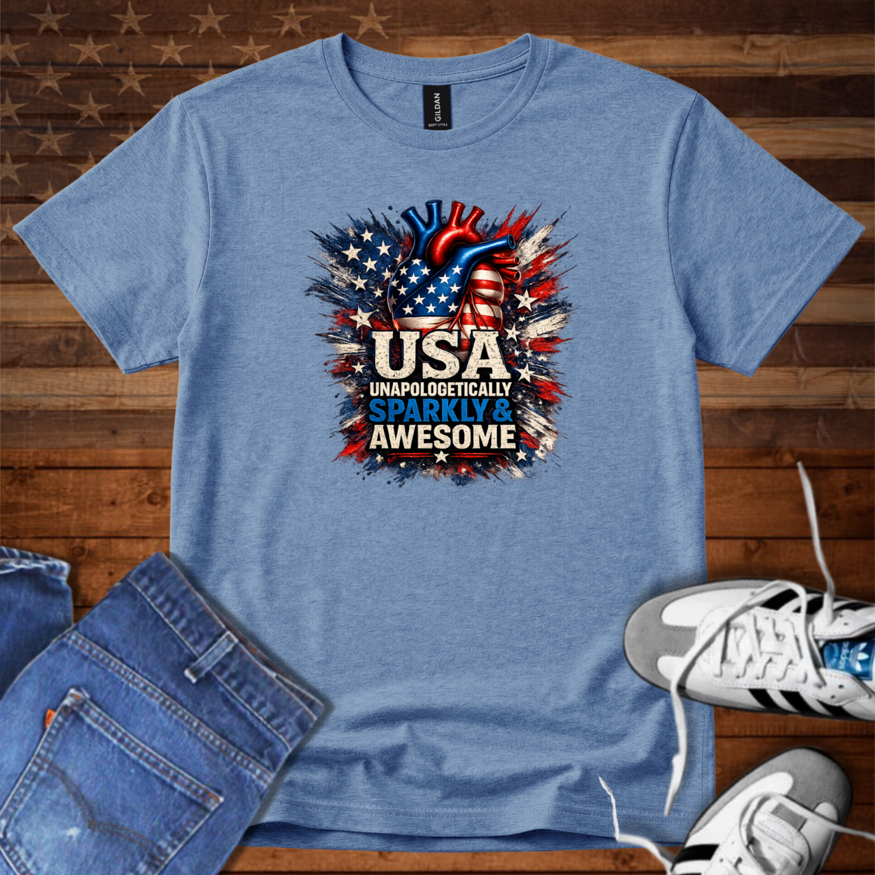 USA Unapologetically Sparkly & Awesome