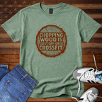 Chopping Wood Is Just Off Grid Cross Fit