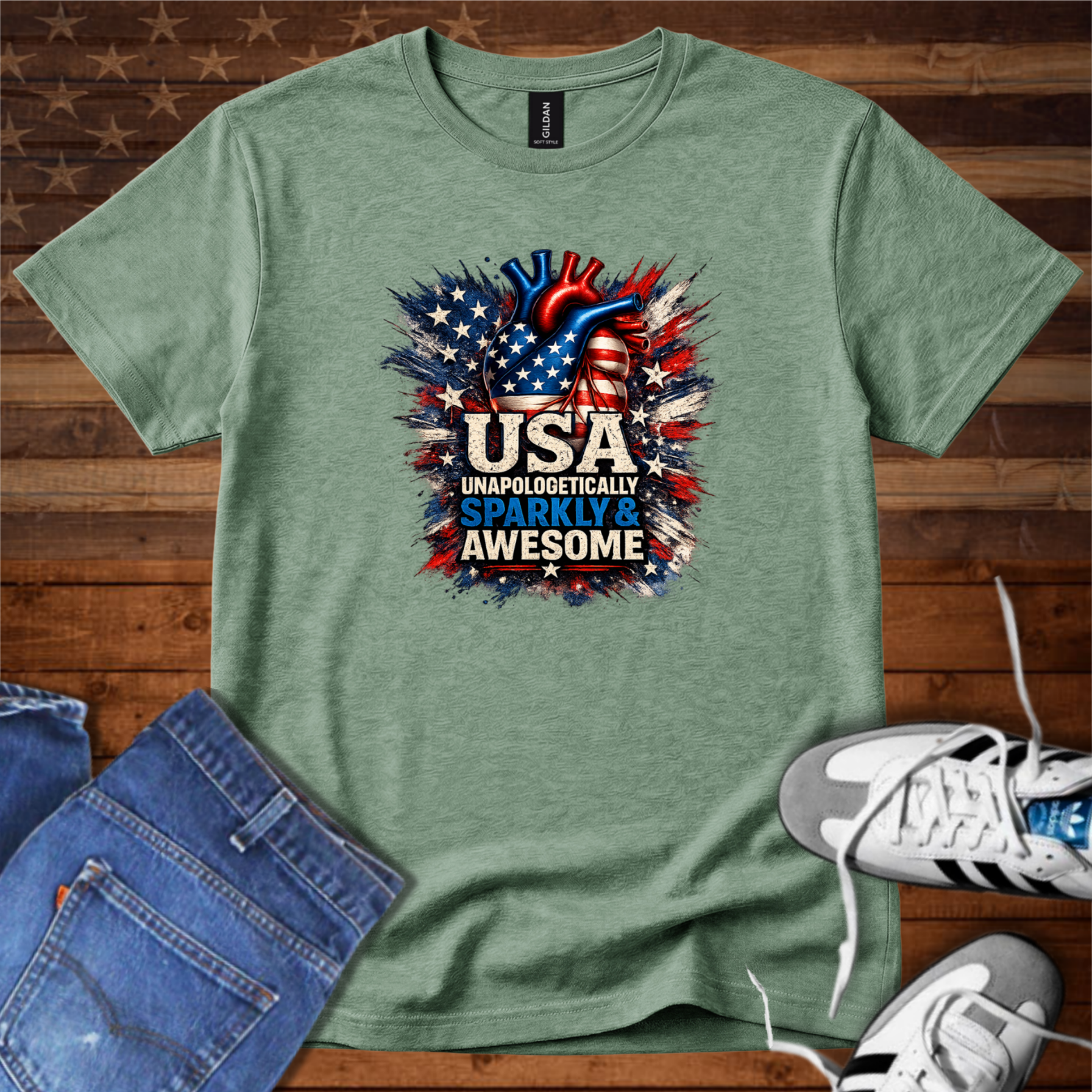 USA Unapologetically Sparkly & Awesome