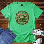 Chopping Wood Is Just Off Grid Cross Fit