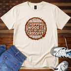 Chopping Wood Is Just Off Grid Cross Fit