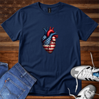 Shameless Patriots Heart Logo