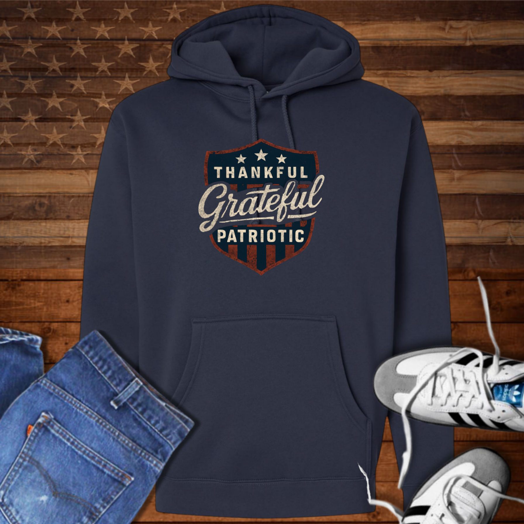 Thankful Grateful Patriotic (H)