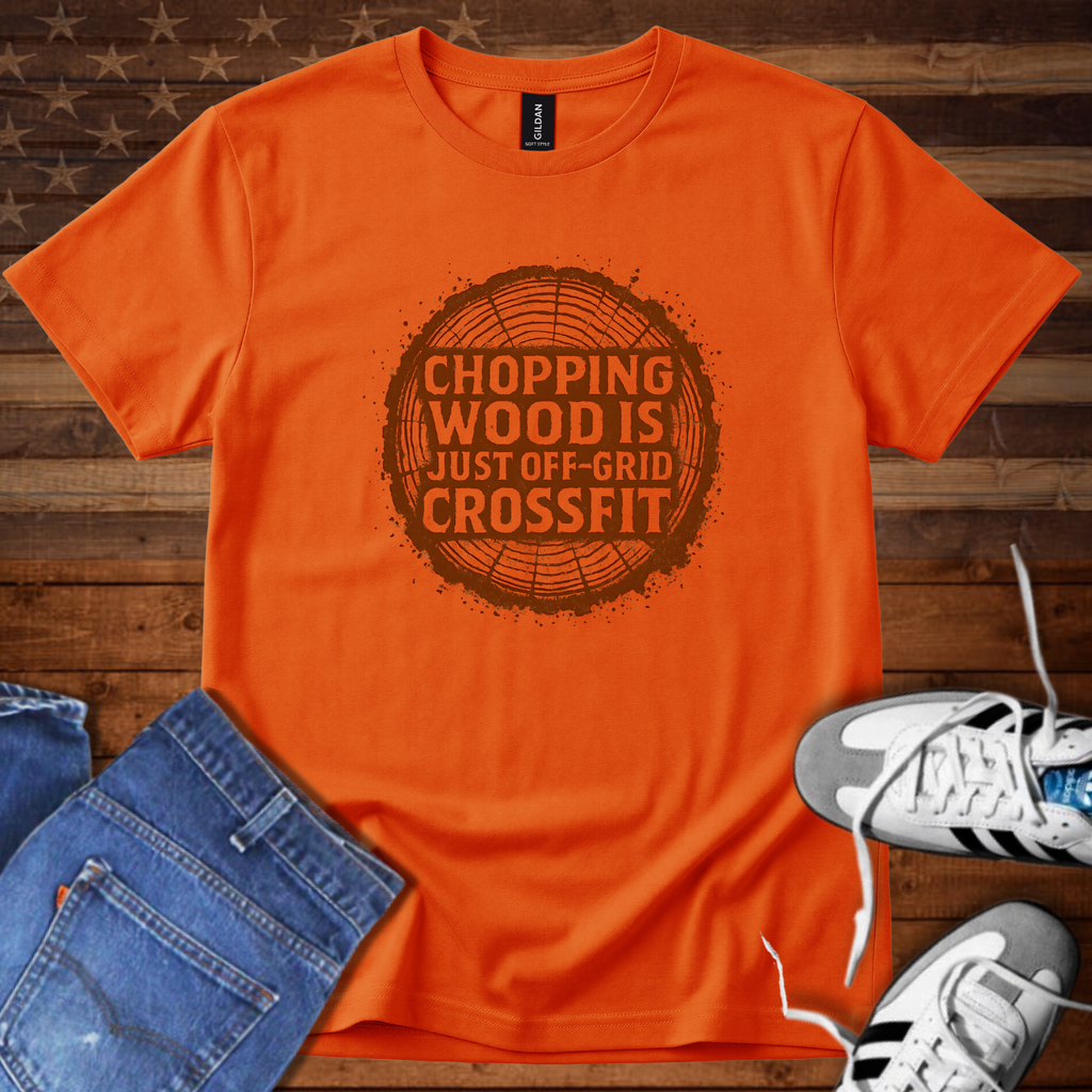Chopping Wood Is Just Off Grid Cross Fit