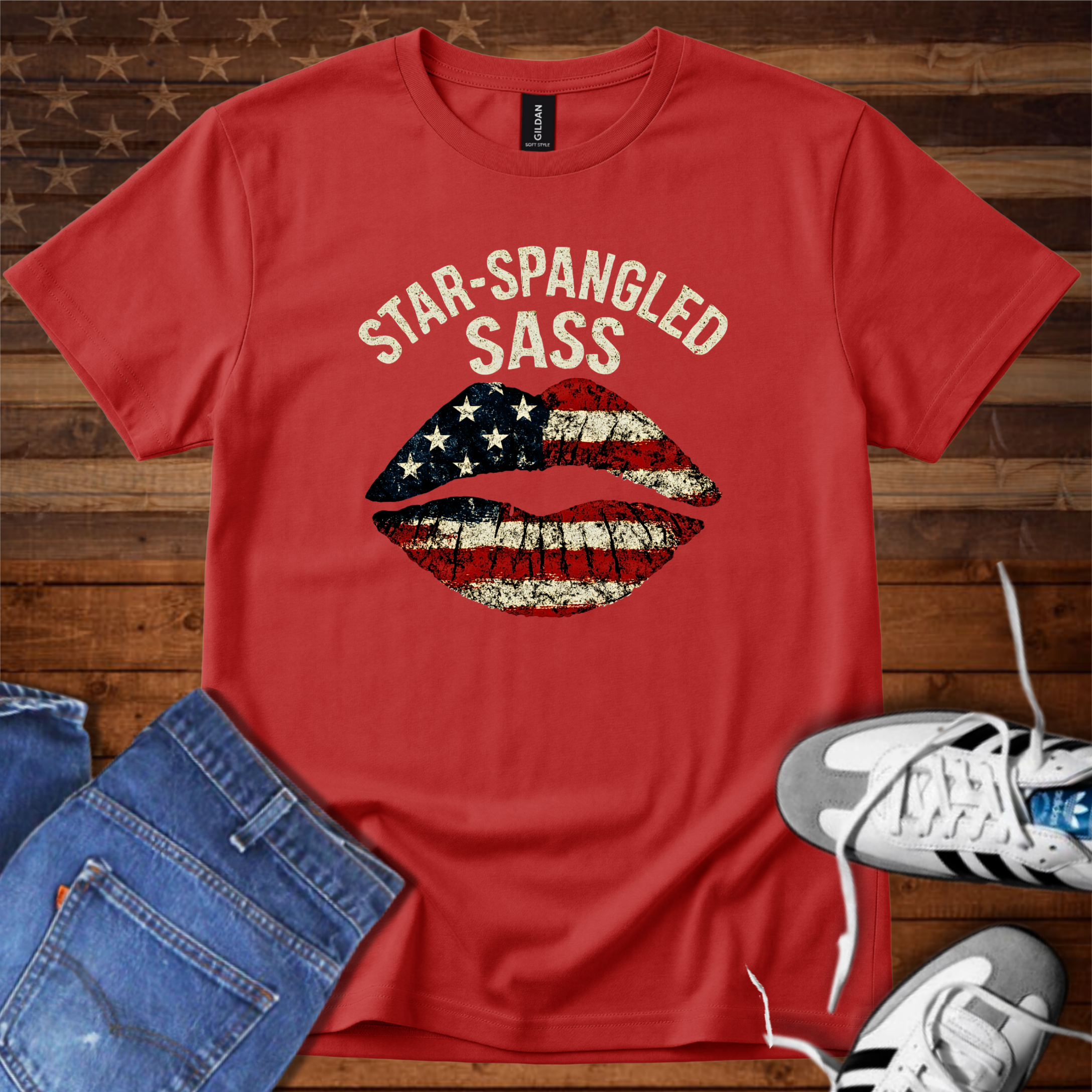 Star-Spangled Sass Kiss