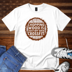 Chopping Wood Is Just Off Grid Cross Fit
